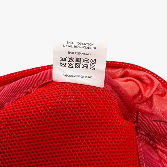 Baboon To The Moon Fanny Pack Belt Bag (3L) Bright Red Festival City Casual - Picture 7 of 10